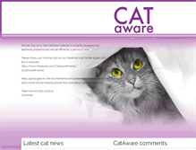 Tablet Screenshot of cataware.com